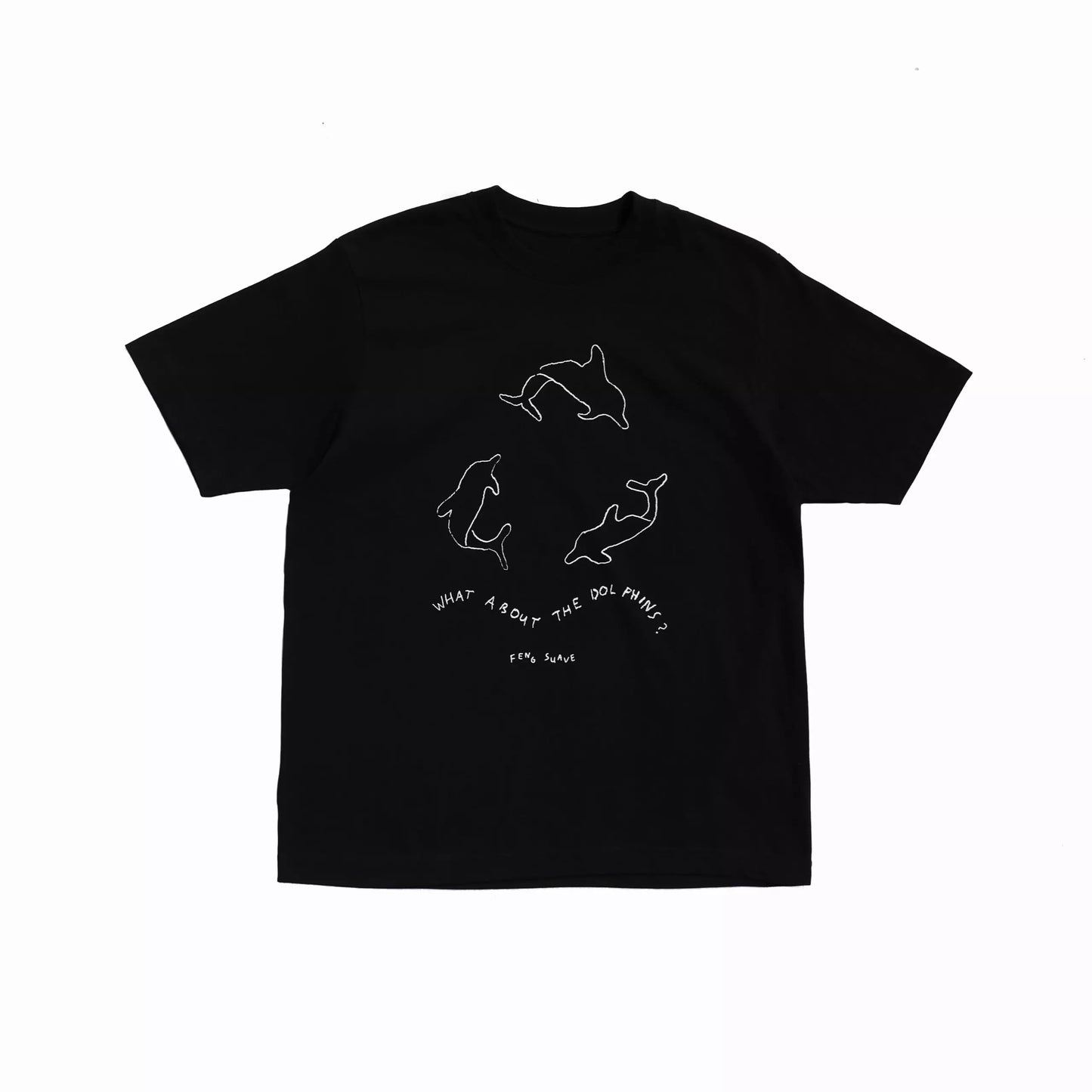 Dolphins T-Shirt – Black